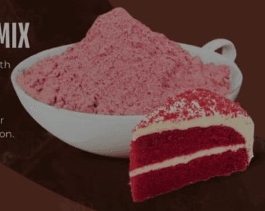 Red Velvet Cake Premix from Mangalam Cake Wala